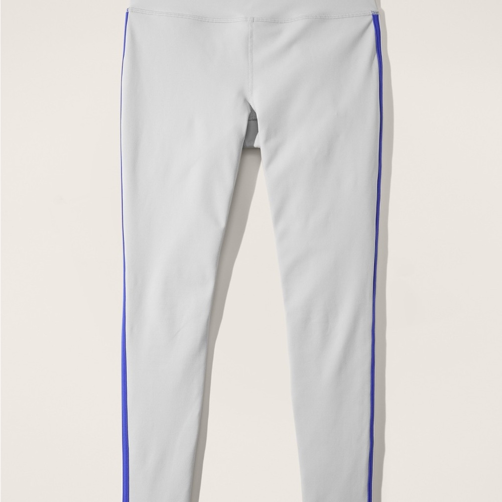 Athleta ultra high rise elation piping legging galactic grey